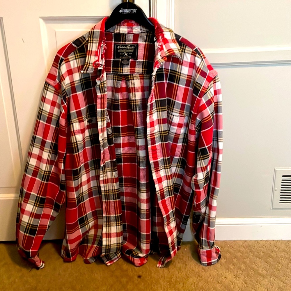Eddie Bauer vintage heavy flannel